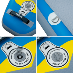 Deska SUP REBEL ACTIVE RBA4501 - niebieska