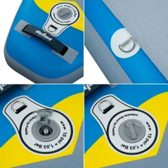 Deska SUP REBEL ACTIVE RBA4501 - niebieska