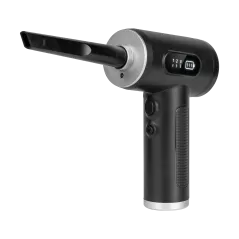 Dmuchawa , kompresor , 3 poziomy , latarka , 75W, 5 końcówek, bateria 6 000 mAh, TEESA