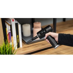 Dmuchawa , kompresor , 3 poziomy , latarka , 75W, 5 końcówek, bateria 6 000 mAh, TEESA