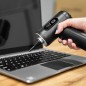Dmuchawa , kompresor , 3 poziomy , latarka , 75W, 5 końcówek, bateria 6 000 mAh, TEESA