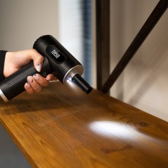 Dmuchawa , kompresor , 3 poziomy , latarka , 75W, 5 końcówek, bateria 6 000 mAh, TEESA