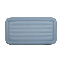 Duży dmuchany materac wysoki jednoosobowy AVENLI z wbudowaną pompką 191x99x46