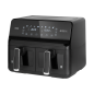 Frytkownica beztłuszczowa TEESA AIR FRYER DUAL POT XXL 8L 2700W