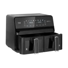 Frytkownica beztłuszczowa TEESA AIR FRYER DUAL POT XXL 8L 2700W