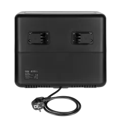 Frytkownica beztłuszczowa TEESA AIR FRYER DUAL POT XXL 8L 2700W