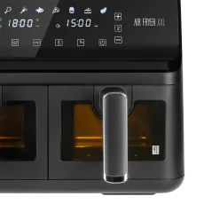 Frytkownica beztłuszczowa TEESA AIR FRYER DUAL POT XXL 8L 2700W