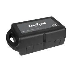 Hantle żeliwne chromowane regulowane w walizce z gryfem, zestaw 20kg REBEL ACTIVE