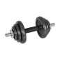 Hantle żeliwne regulowane w walizce z gryfem, zestaw 20kg REBEL ACTIVE