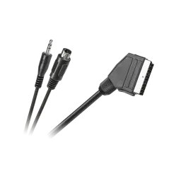 Kabel EURO-SVHS + JACK 3.5 15m