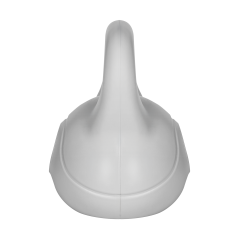 Kettlebell bitumiczny 18 kg szary REBEL ACTIVE