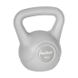 Kettlebell bitumiczny 4 kg szary REBEL ACTIVE