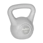 Kettlebell bitumiczny 4 kg szary REBEL ACTIVE