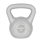 Kettlebell bitumiczny 4 kg szary REBEL ACTIVE