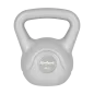 Kettlebell bitumiczny 4 kg szary REBEL ACTIVE