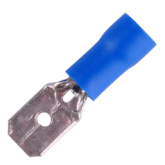 Konektor A-2.5-P męski izolowany niebieski KA44