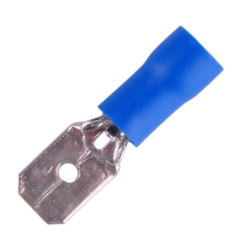 Konektor A-2.5-P męski izolowany niebieski KA44