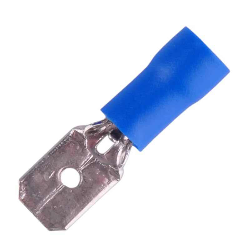 Konektor A-2.5-P męski izolowany niebieski KA44