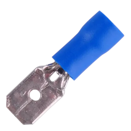 Konektor A-2.5-P męski izolowany niebieski KA44