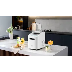 Kostkarka do lodu TEESA EASY ICE, 11kg lodu , 1L , 110W, dwa rozmiary kostek, autoczyszczenie