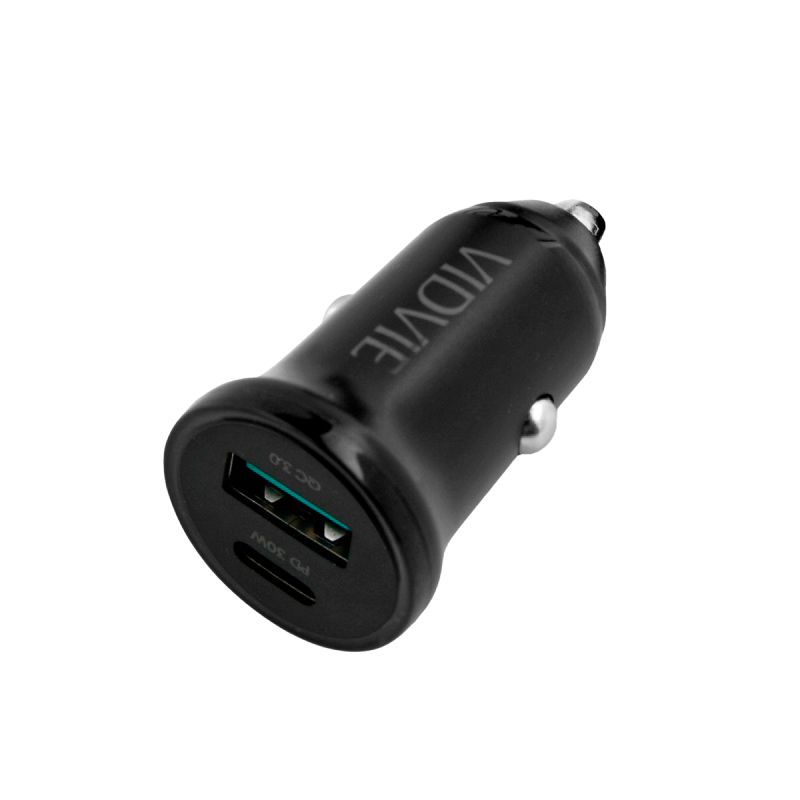 Ładowarka samochodowa 30 W USB + USB typu C z funkcją PowerDelivery i QuickCharge