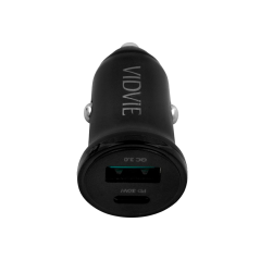 Ładowarka samochodowa 30 W USB + USB typu C z funkcją PowerDelivery i QuickCharge
