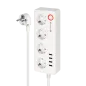 Listwa sieciowa Kruger&Matz 4 gniazda typu niemieckiego i 4xUSB 2100 mA Connect P6 Tuya