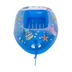 Łódka basenowa pompowana SUNCLUB niebieski