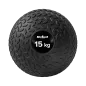 Mała piłka lekarska do ćwiczeń rehabilitacyjna Slam Ball 23cm 15kg, REBEL ACTIVE Mała piłka lekarska do ćwiczeń rehabilitacyjna Slam Ball 23cm 15kg, REBEL ACTIVE