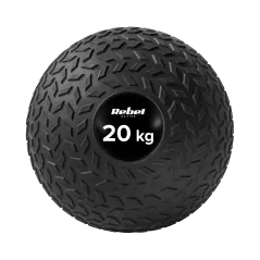 Mała piłka lekarska do ćwiczeń rehabilitacyjna Slam Ball 23cm 20kg, REBEL ACTIVE