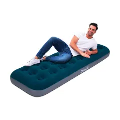 Materac dmuchany jednoosobowy AVENLI z wbudowana pompką 191x73x22