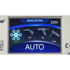 Półautomat spawalniczy 3w1 BI-PULSE 201 4X4 MIG/MAG/PULS/PODWÓJNY PULS/FCAW/MMA/TIG LIFT Welder Fantasy 230V