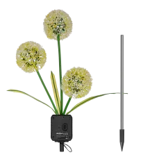 Ogrodowe ozdobne lampki solarne Rebel- czosnek ozdobny