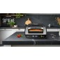 Piec do pizzy SUPREME ELITE 2200 W, 450 stopni, dwie grzałki, okno, LED, 33 cm, różna programy pieczenia