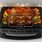 Piec do pizzy SUPREME ELITE 2200 W, 450 stopni, dwie grzałki, okno, LED, 33 cm, różna programy pieczenia
