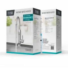 Przepływowy podgrzewacz wody - bateria kuchenna