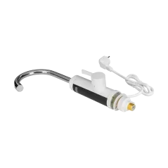 Przepływowy podgrzewacz wody - bateria kuchenna biała