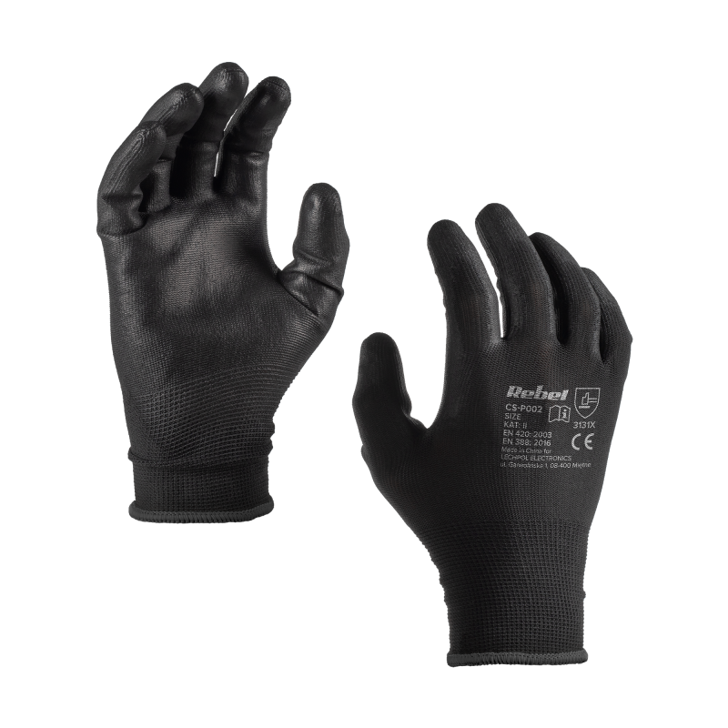 Rękawice robocze poliuretanowe CS-P002 r.10 XL (2kpl.)