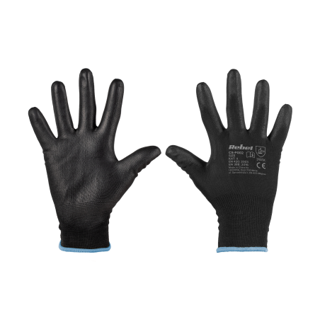 Rękawice robocze poliuretanowe CS-P002 r.9 L (2kpl.)