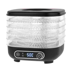 Suszarka do grzybów , warzyw , owoców , 300W , 5 sit , wyświetlacz , termoobieg , TEESA