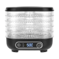 Suszarka do grzybów , warzyw , owoców , 300W , 5 sit , wyświetlacz , termoobieg , TEESA
