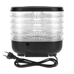 Suszarka do grzybów , warzyw , owoców , 300W , 5 sit , wyświetlacz , termoobieg , TEESA