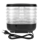 Suszarka do grzybów , warzyw , owoców , 300W , 5 sit , wyświetlacz , termoobieg , TEESA