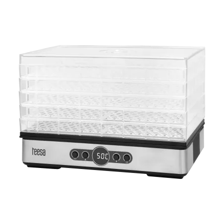 Suszarka do grzybów , warzyw , owoców , 400W , 5 sit, wyświetlacz, termoobieg, TEESA