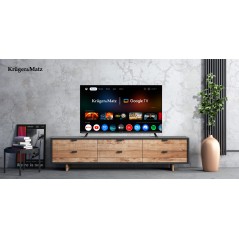 Telewizor Kruger&Matz 40" FHD Google TV 5.0, DVB-T2/S2/T/C H.265 HEVC