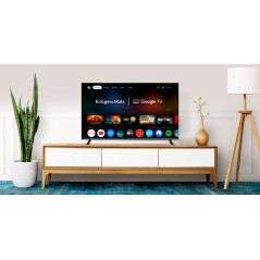 Telewizor Kruger&Matz 43" FHD Google TV, DVB-T2/S2/T/C H.265 HEVC