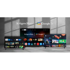 Telewizor Kruger&Matz 55" UHD Google TV 5.0 DVB-T2/T/C H.265 HEVC