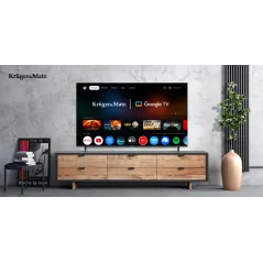 Telewizor Kruger&amp;Matz 65" UHD Google TV DVB-T2/T/C H.265 HEVC