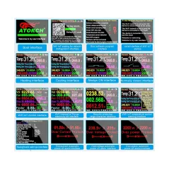 Termostat z gniazdem 230V, licznik energii, WiFi Tuya