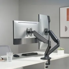 Uchwyt do 2 monitorów 17-32 cale Cabletech